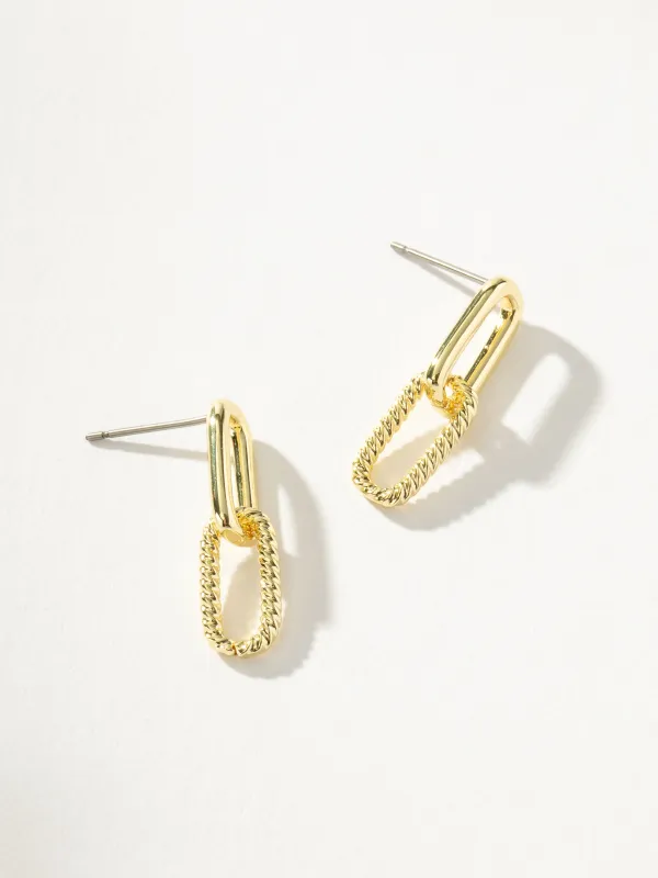 Linked Chain Earrings sold by Uncommon James