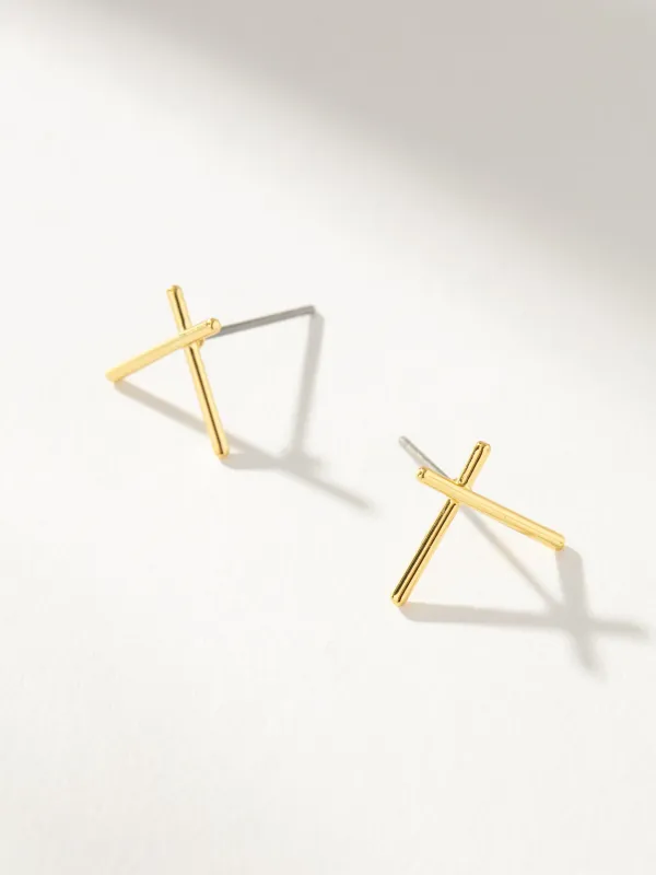 Criss Cross Earrings sold by Uncommon James