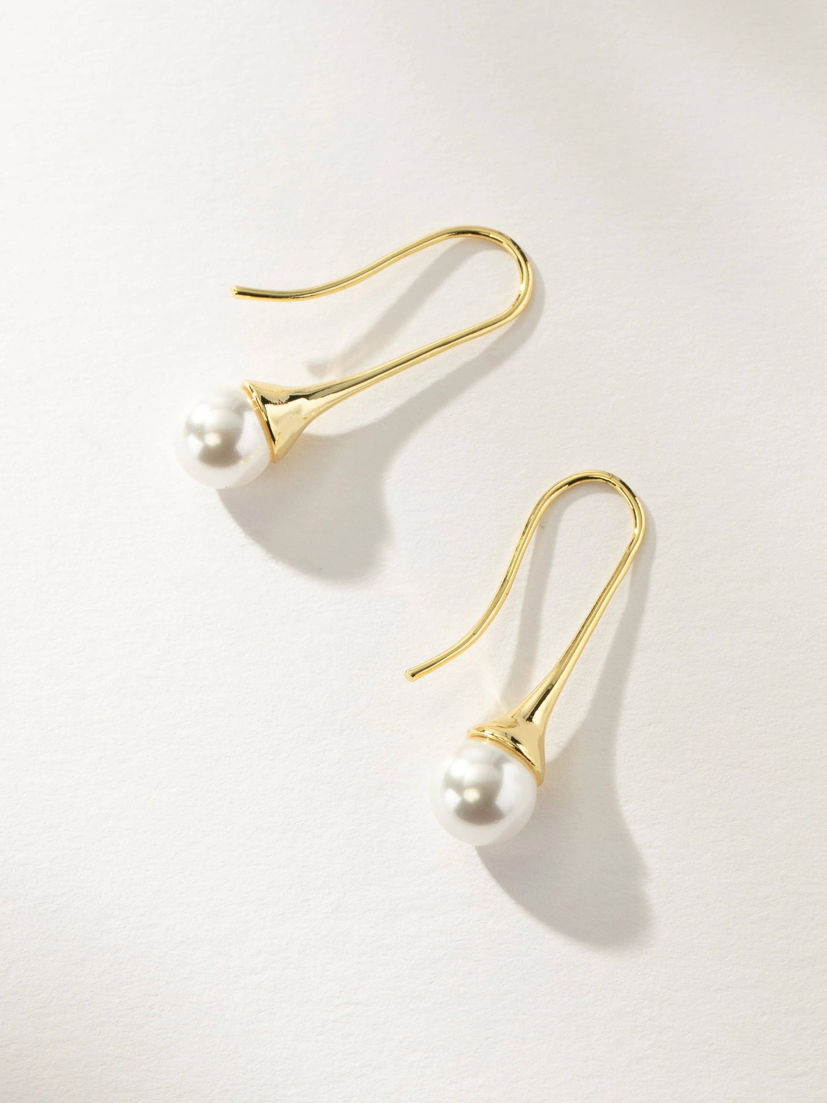 Pearl Teardrop Earrings sold by Uncommon James