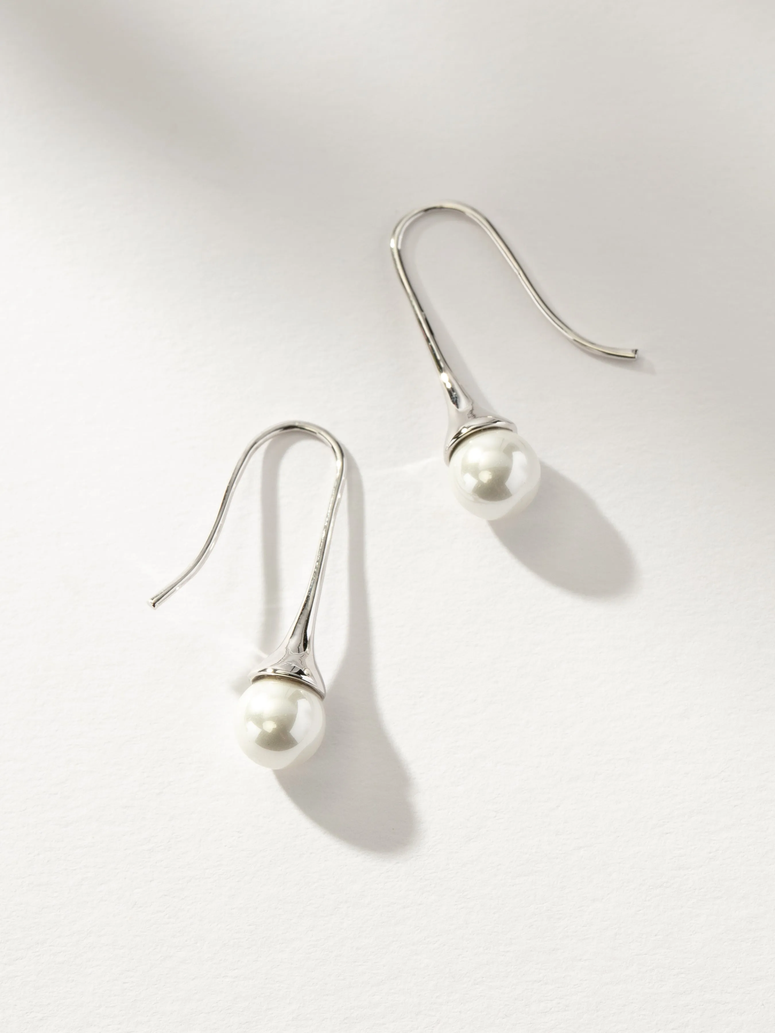 Pearl Teardrop Earrings sold by Uncommon James product image thumbnail 4