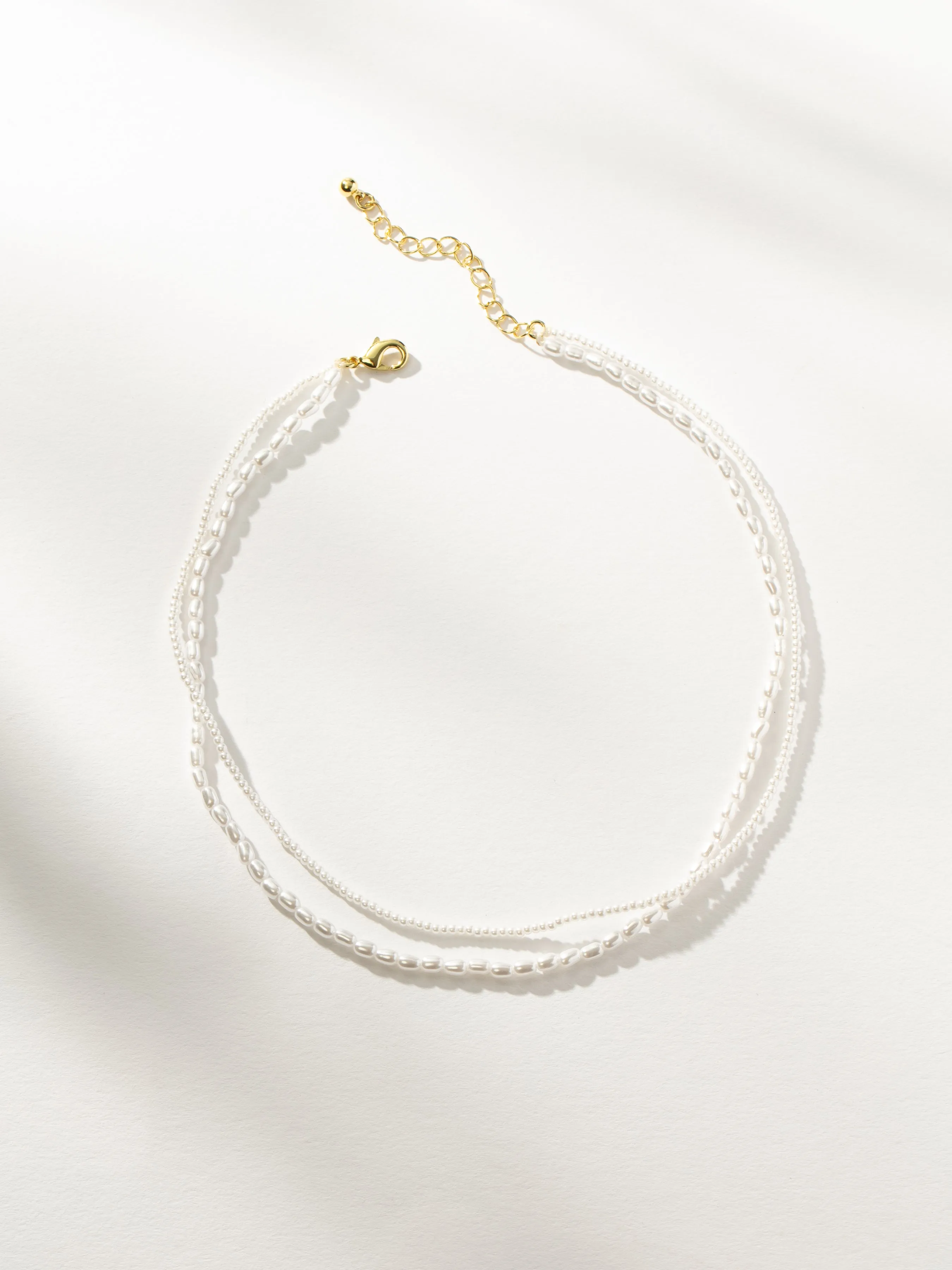 Layered Pearl Necklace sold by Uncommon James