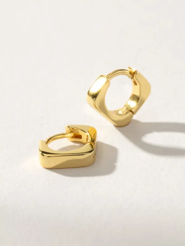 Money Maker Huggie Earrings made by Uncommon James