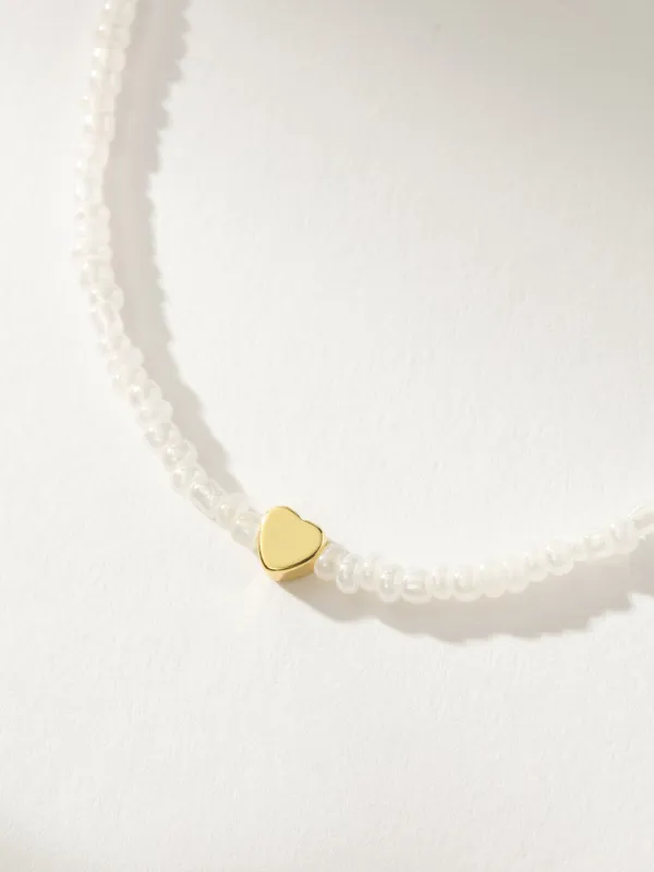 With Love Beaded Necklace sold by Uncommon James