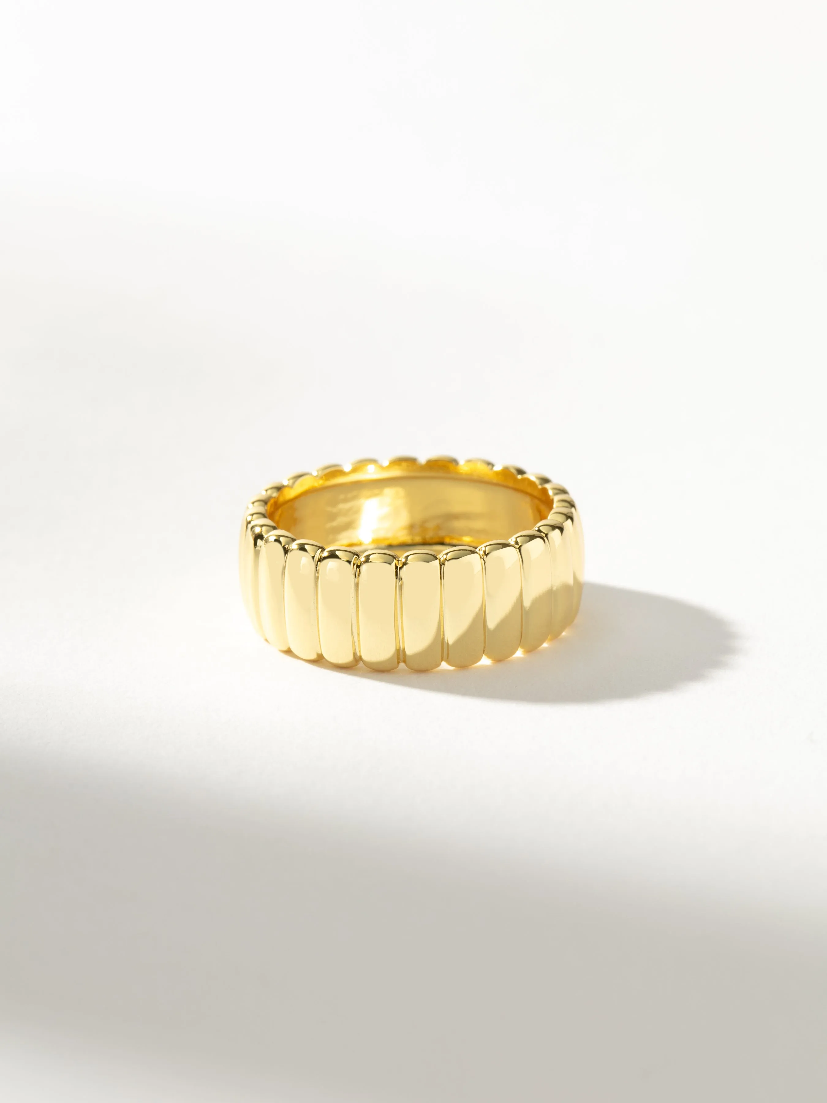 Parthenon Ribbed Ring sold by Uncommon James
