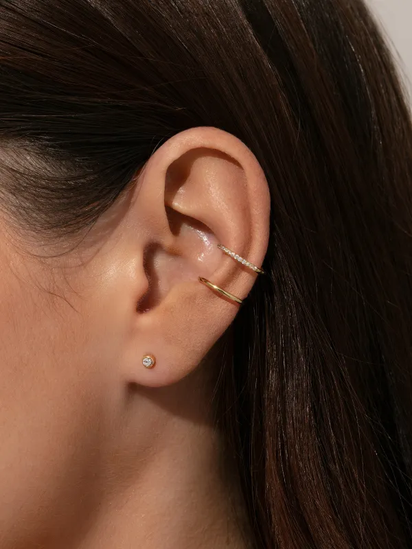 Simple Shine Ear Cuff made by Uncommon James