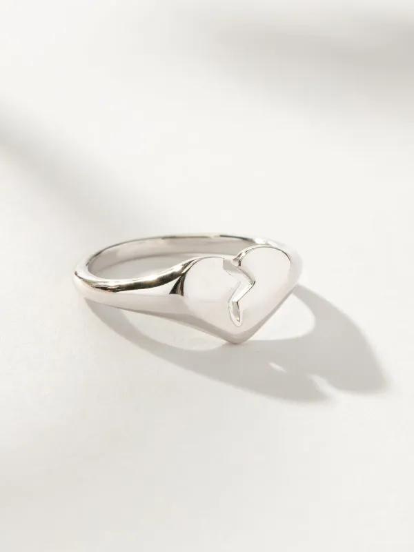 Broken Heart Ring sold by Uncommon James