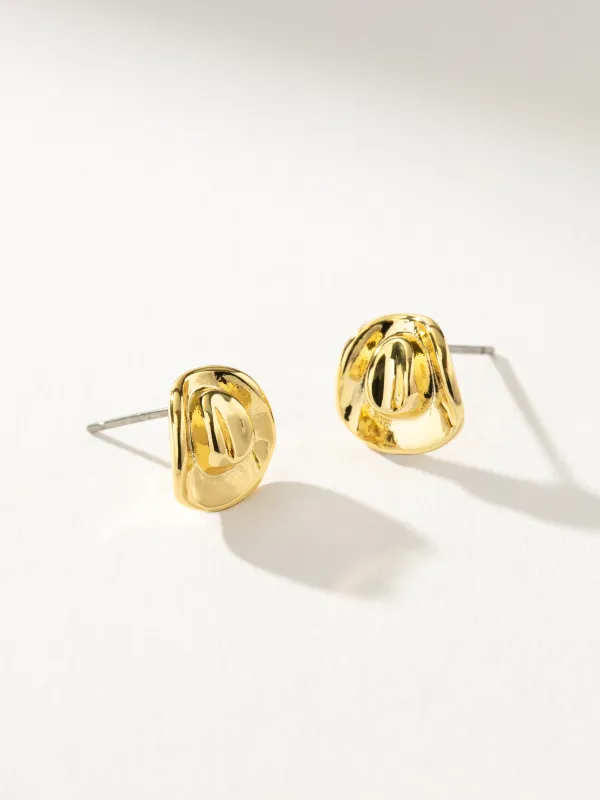 Cowboy Hat Stud Earrings sold by Uncommon James