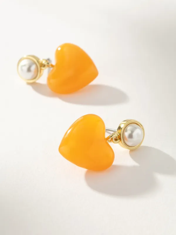 Candy Heart Earrings made by Uncommon James