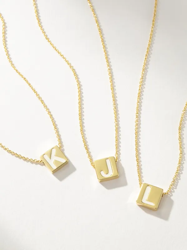 Bold Letter Necklace sold by Uncommon James