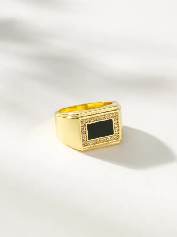 Royal Onyx Ring sold by Uncommon James