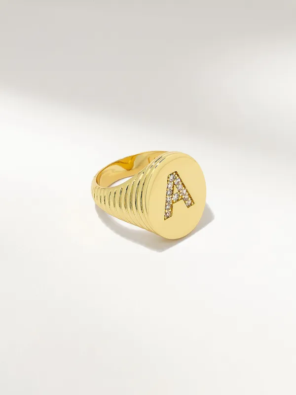 Initial Here Ring sold by Uncommon James