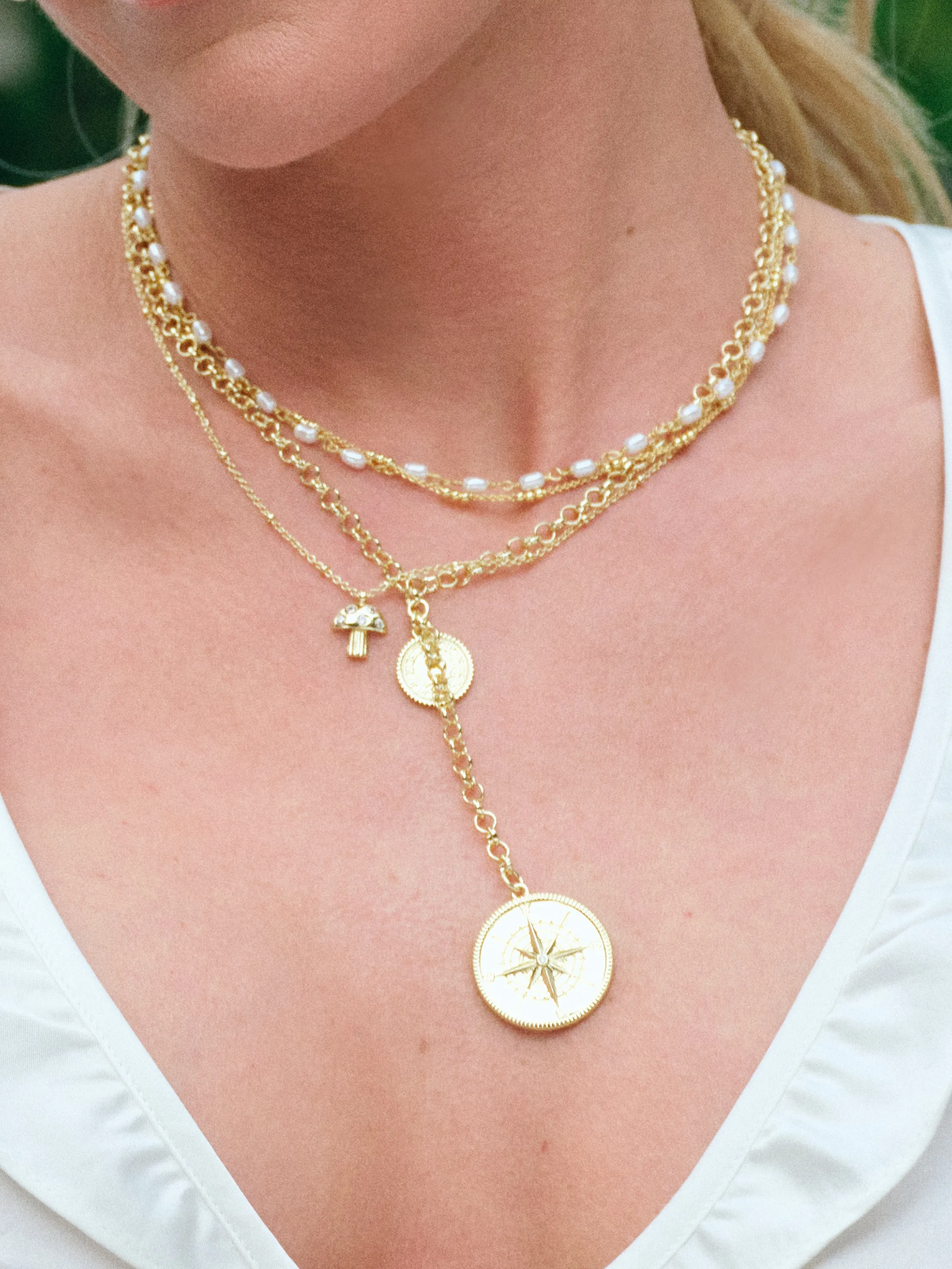 Class Act Pearl Necklace sold by Uncommon James product image thumbnail 4
