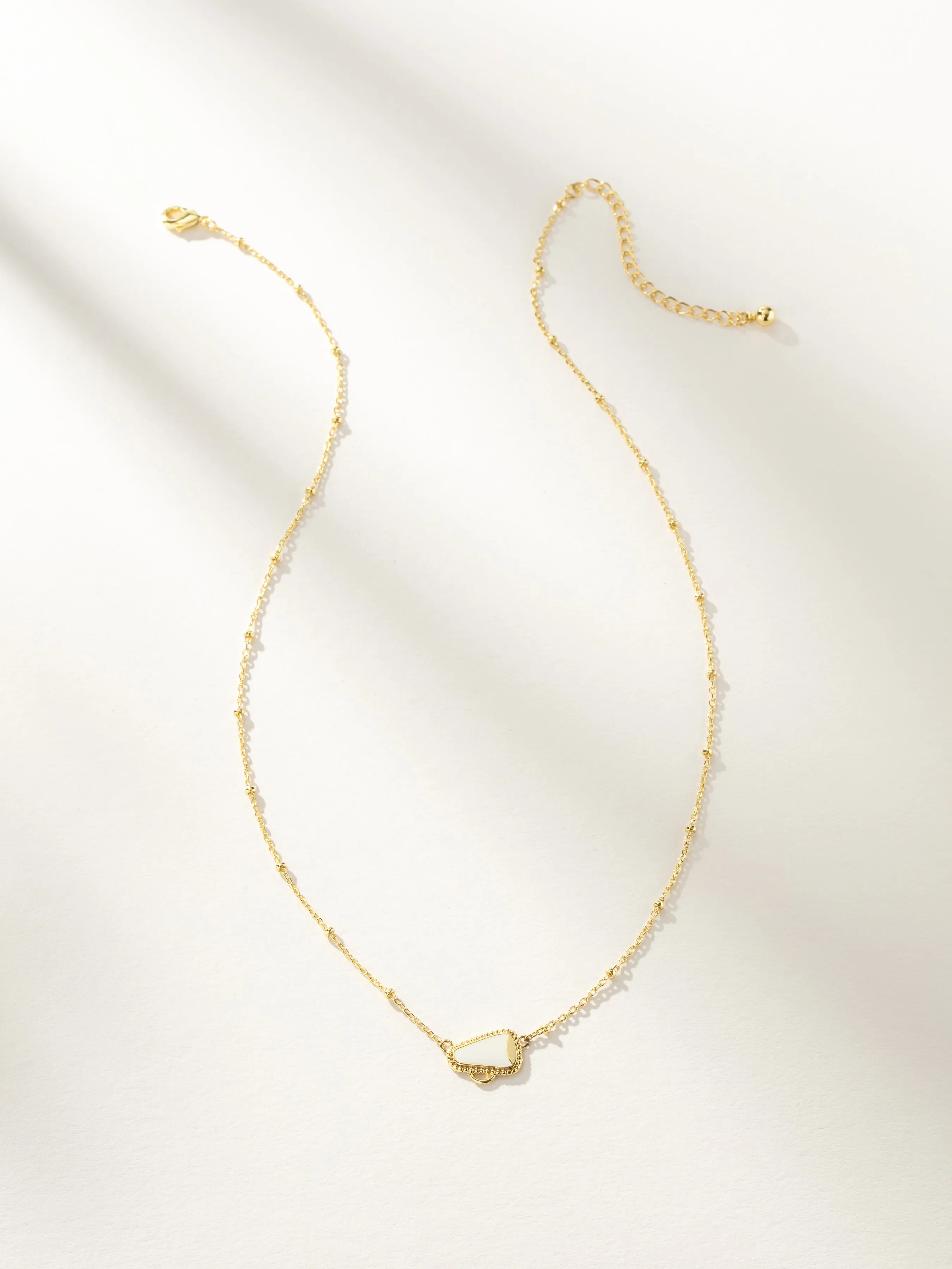 Cheer Megaphone Pendant Necklace sold by Uncommon James product image thumbnail 3