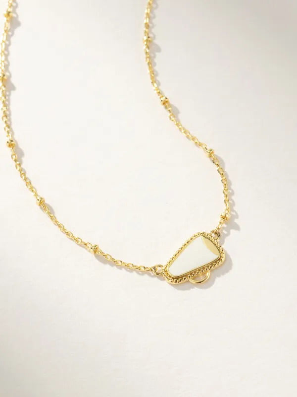 Cheer Megaphone Pendant Necklace sold by Uncommon James