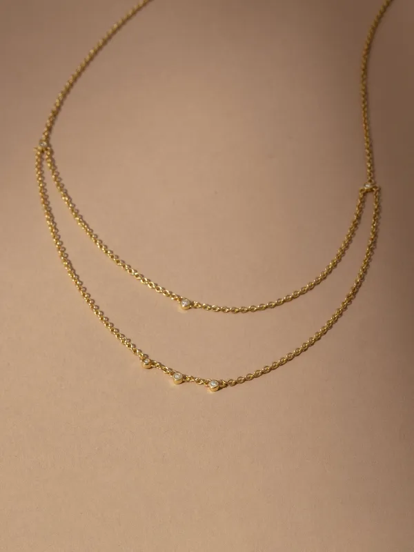 Vermeil Layered Chain Necklace sold by Uncommon James