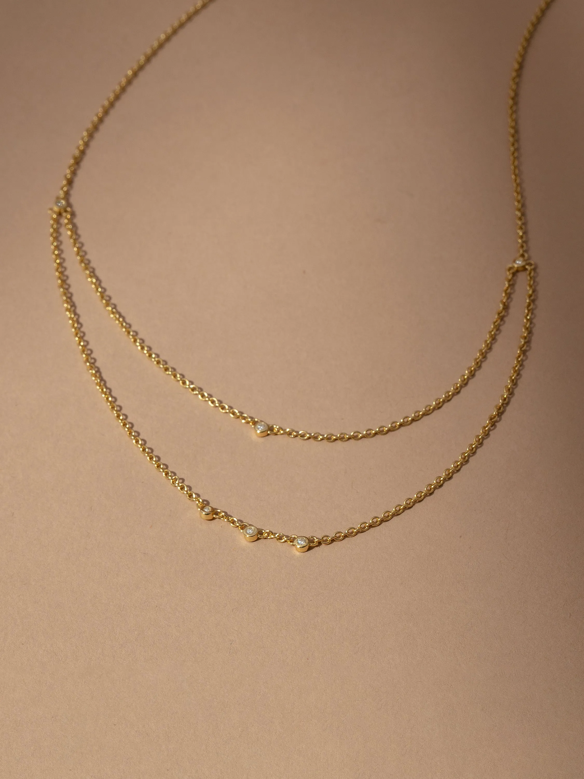 Vermeil Layered Chain Necklace sold by Uncommon James