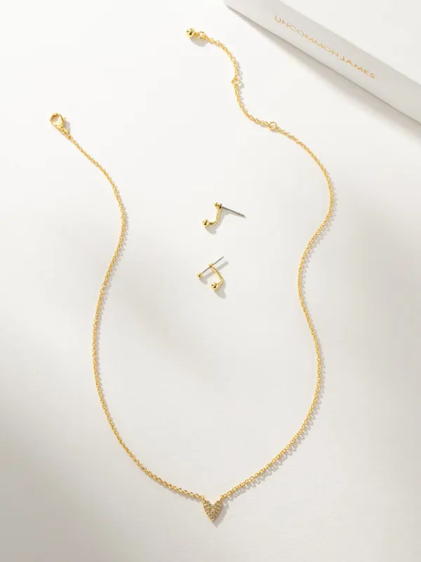 Love You Forever Gold Jewelry Set made by Uncommon James