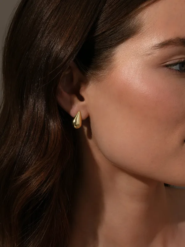 Teardrop Stud Earrings sold by Uncommon James