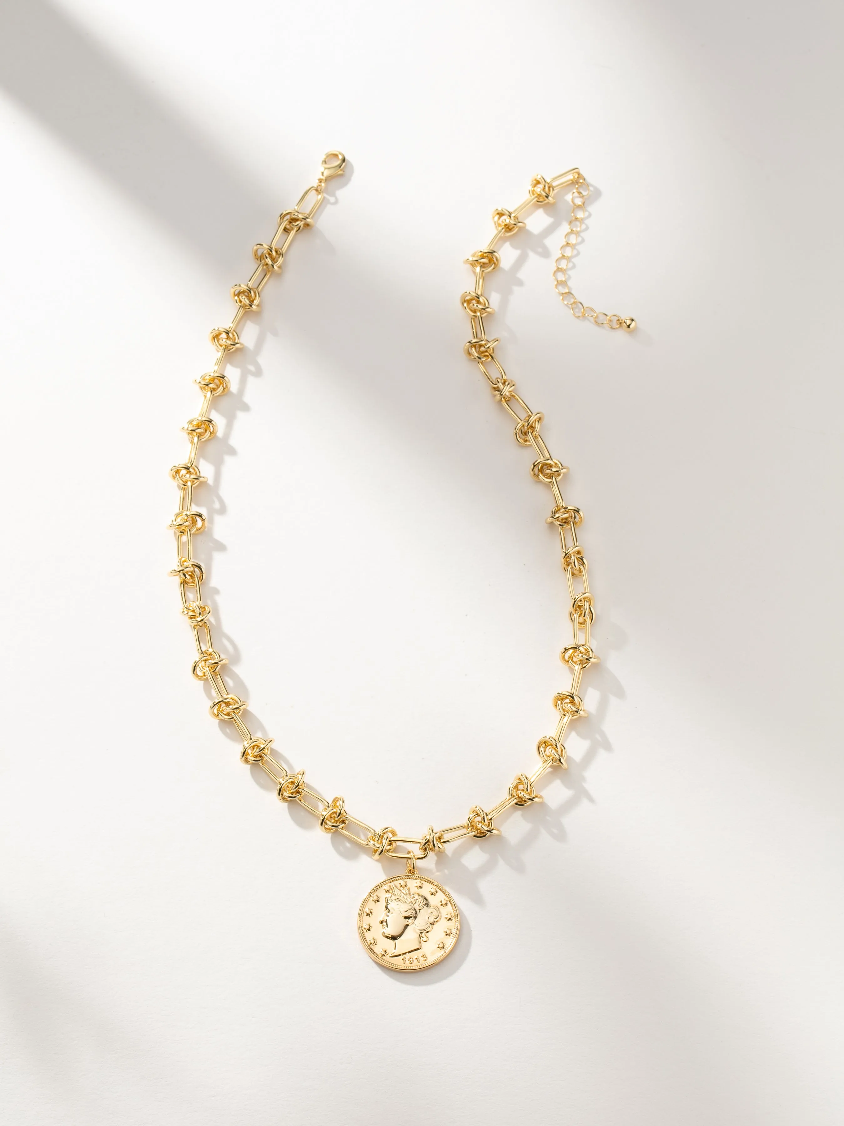 Lady Liberty Coin Necklace sold by Uncommon James product image thumbnail 2