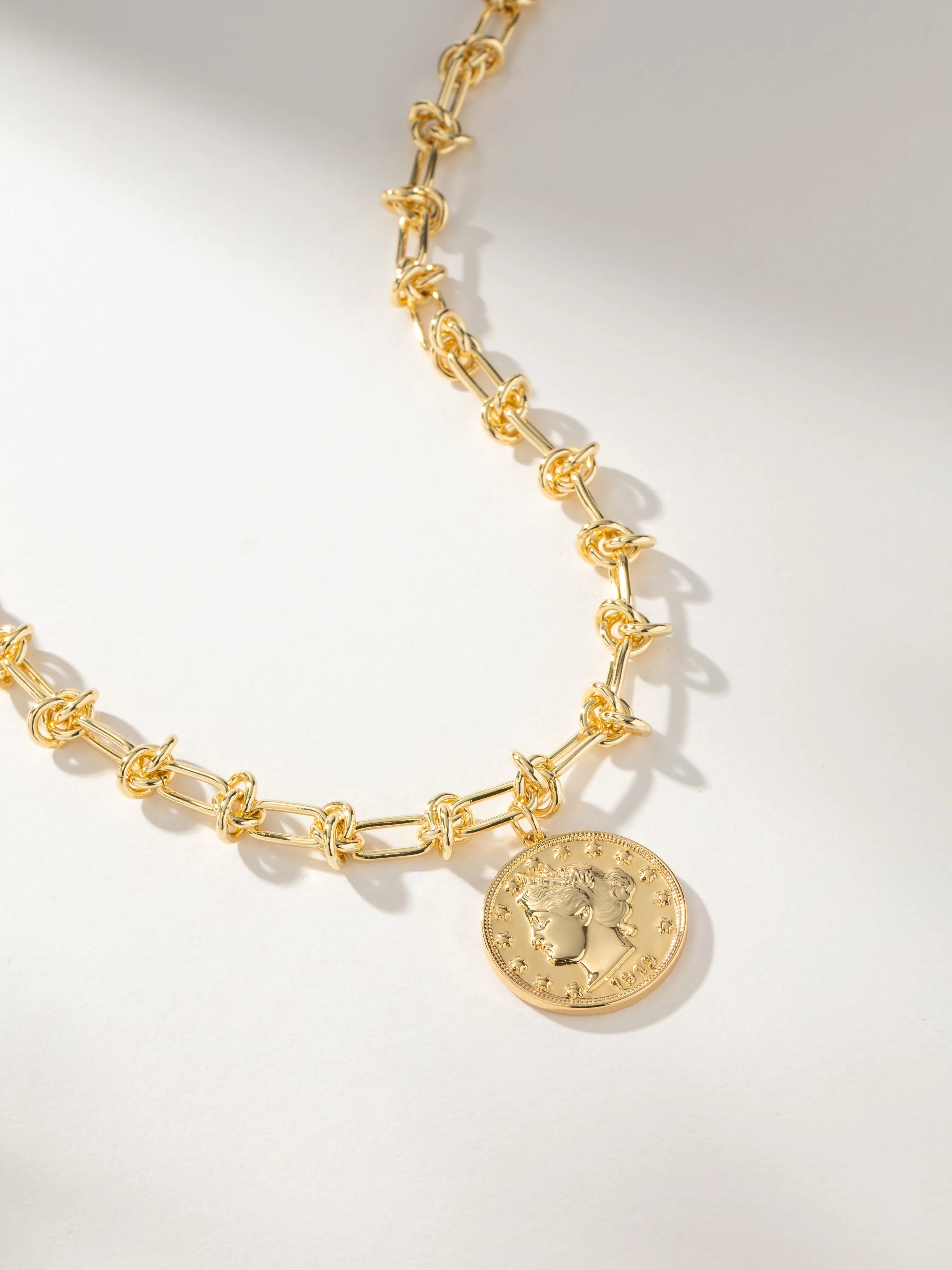 Lady Liberty Coin Necklace sold by Uncommon James product image thumbnail 4