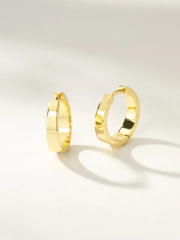 Lose My Number Hoop Earrings made by Uncommon James