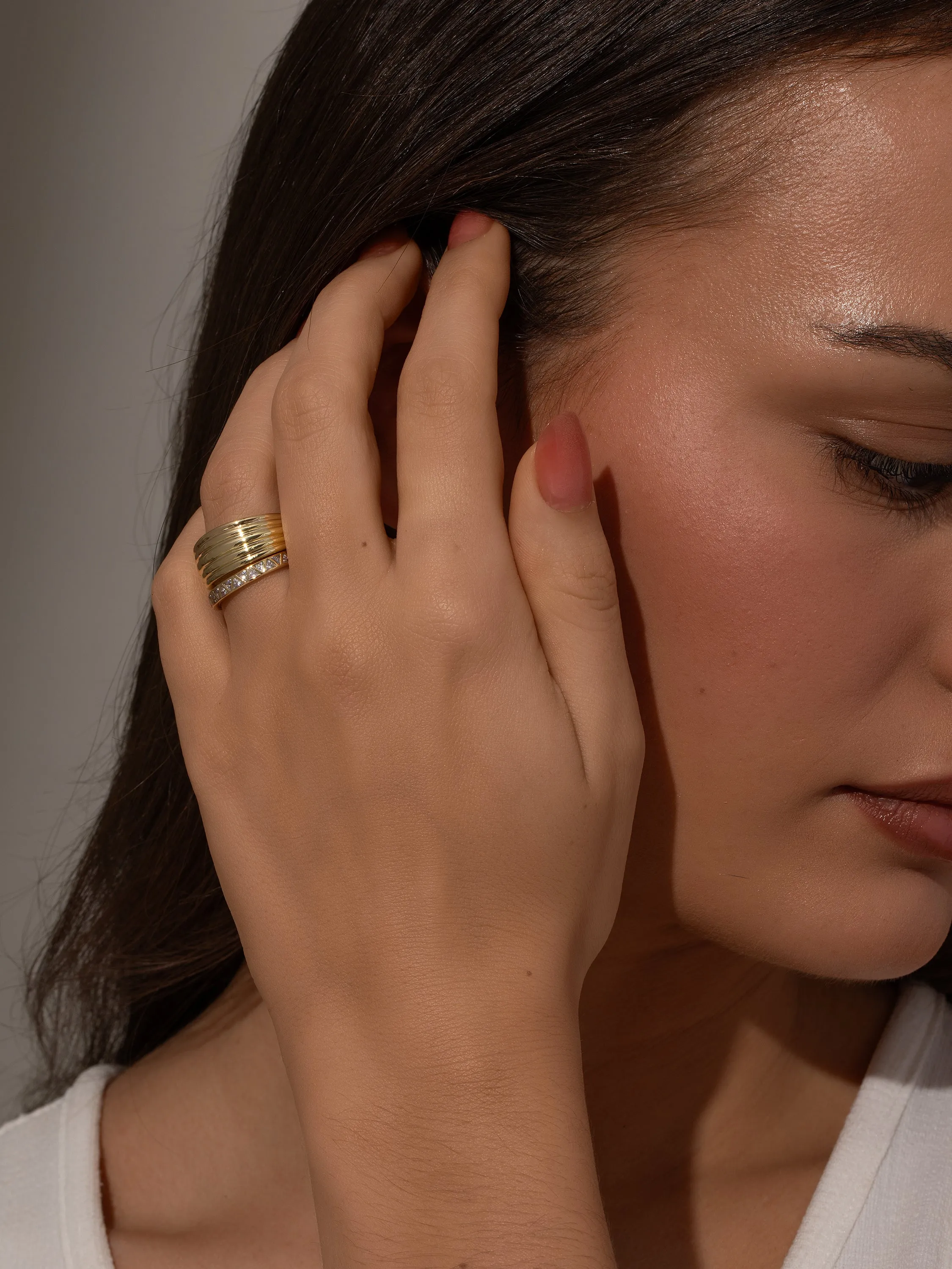 Chateau Statement Ring (Set of 2) sold by Uncommon James product image thumbnail 5