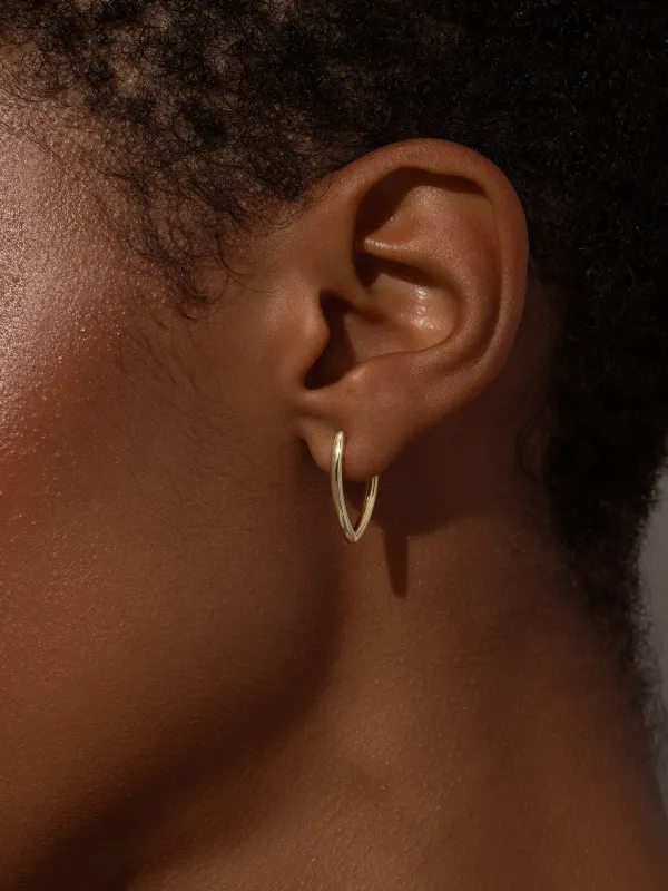 Vermeil Chic Hoop Earrings sold by Uncommon James