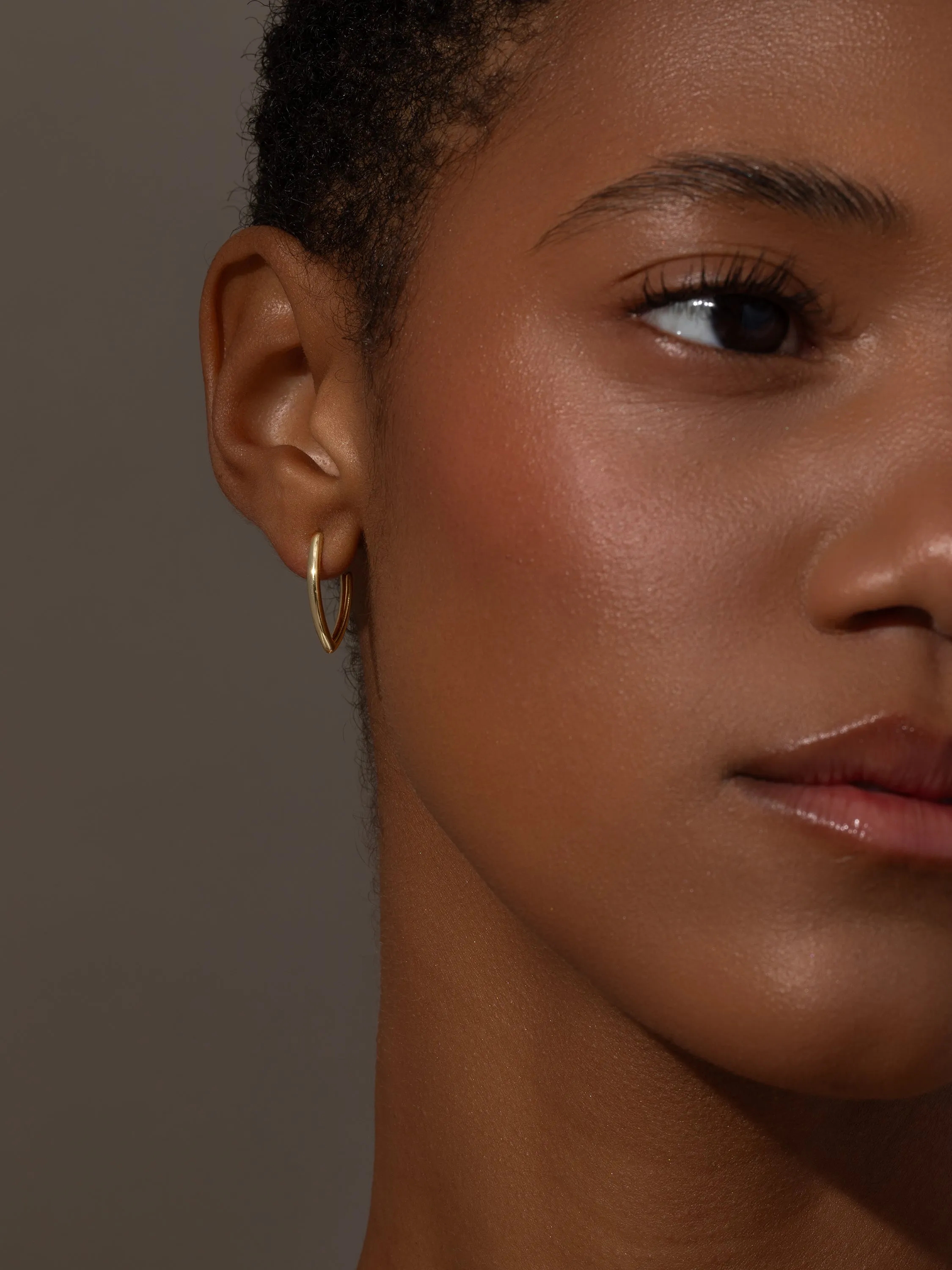 Vermeil Chic Hoop Earrings sold by Uncommon James product image thumbnail 3