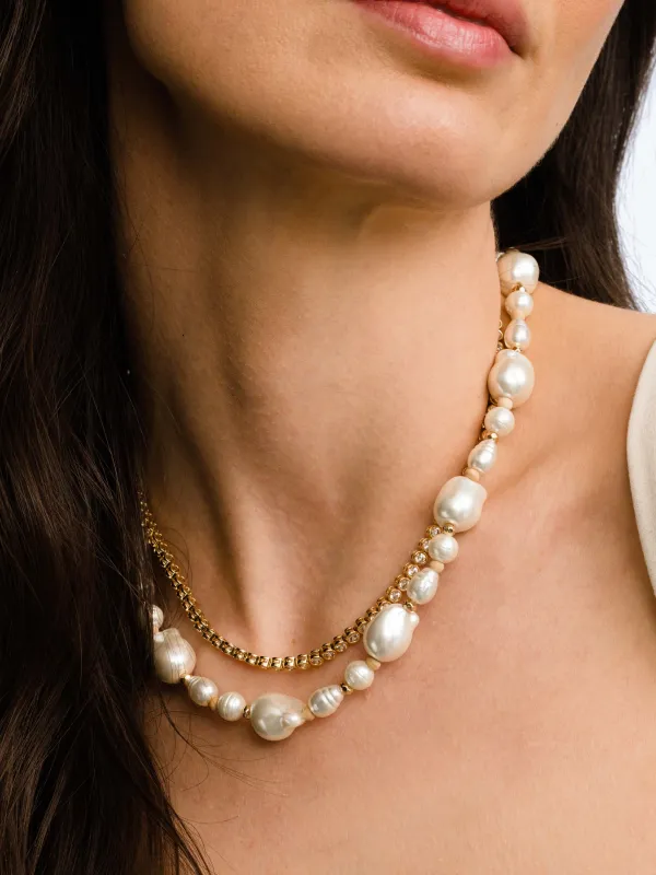 Oceanic Pearl Necklace made by Uncommon James