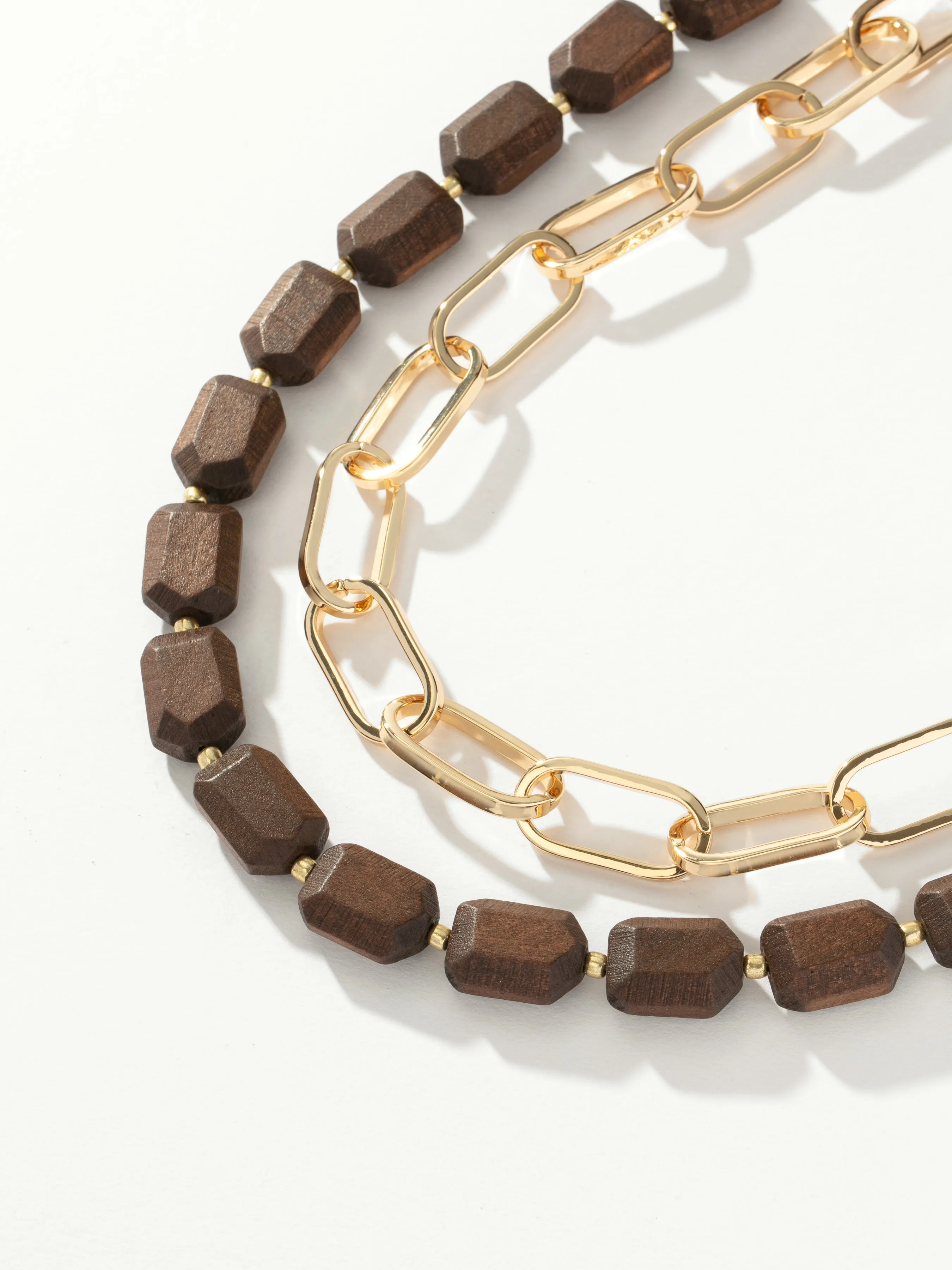 Tan Line Necklace Stack sold by Uncommon James product image thumbnail 2