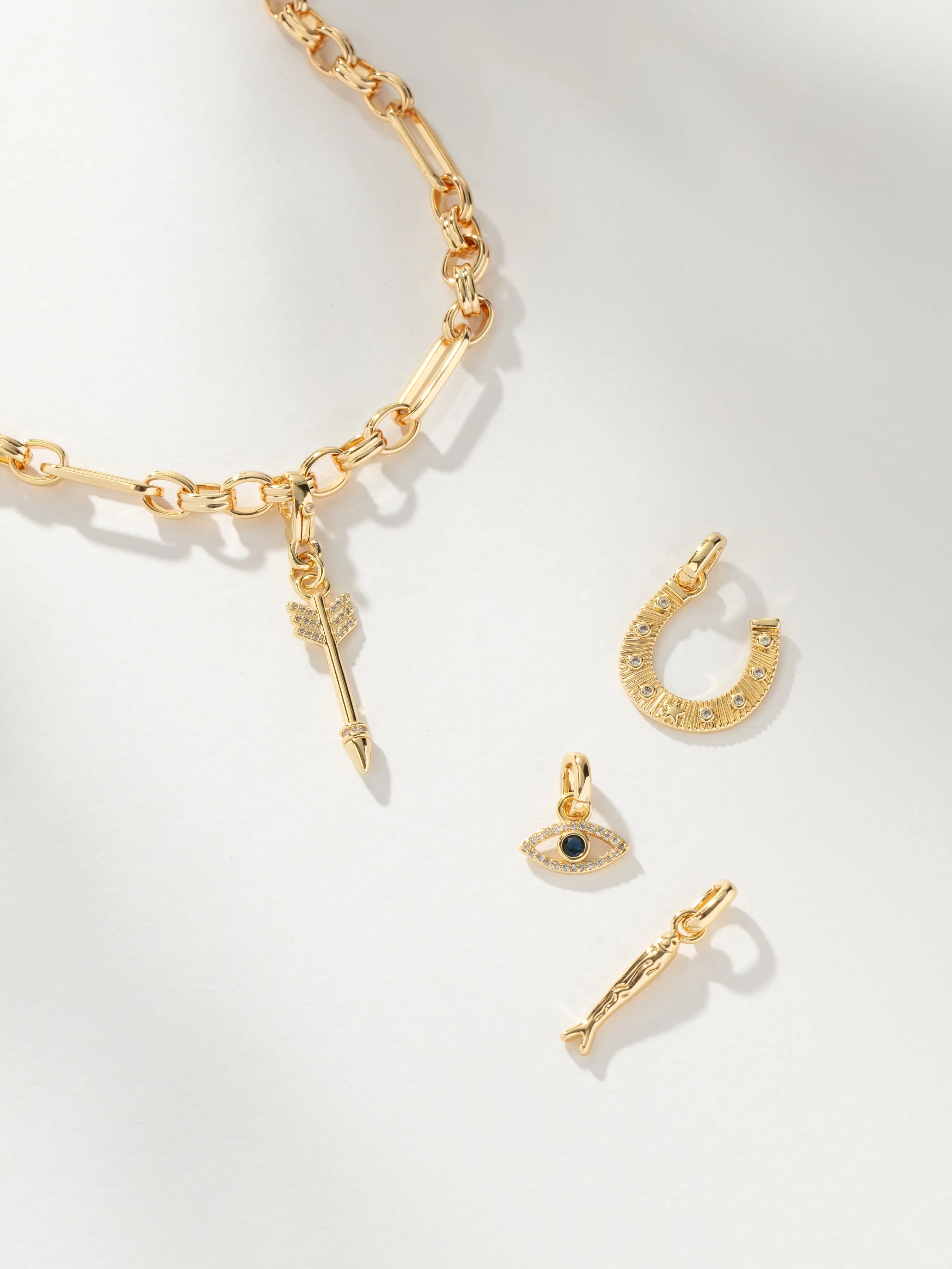 Linked Charm Collector Necklace sold by Uncommon James product image thumbnail 4