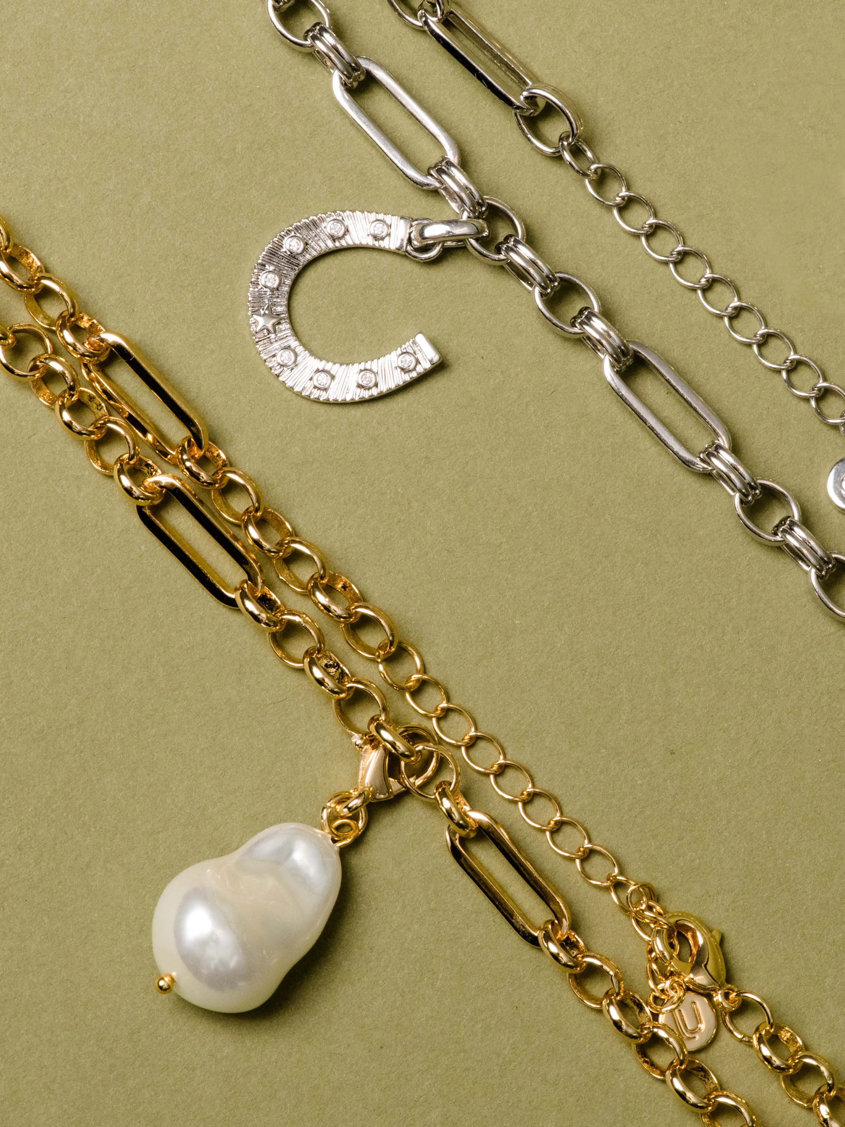 The Loop Charm Collector Necklace sold by Uncommon James product image thumbnail 4