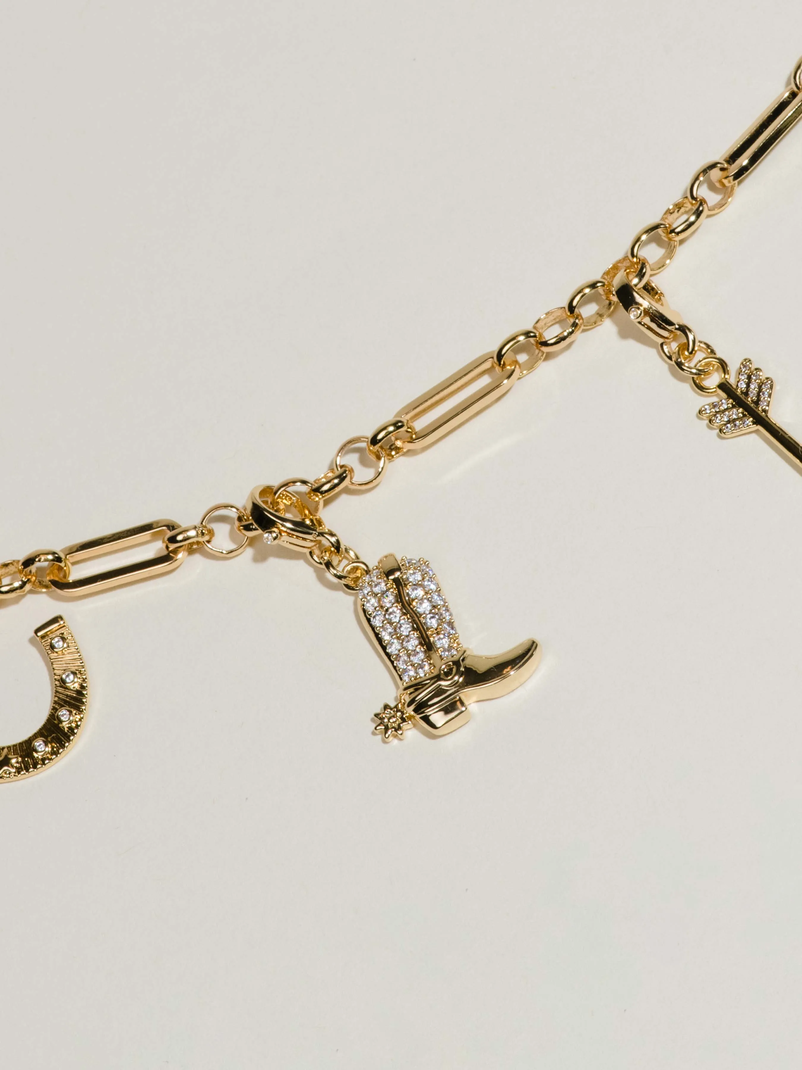 Pavè Cowboy Boot Charm sold by Uncommon James product image thumbnail 2