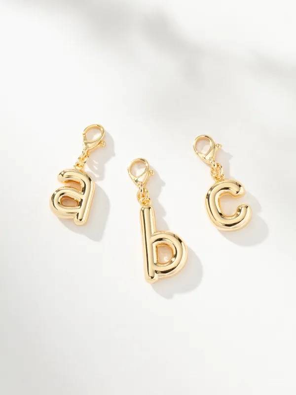 Bubble Letter Charm made by Uncommon James