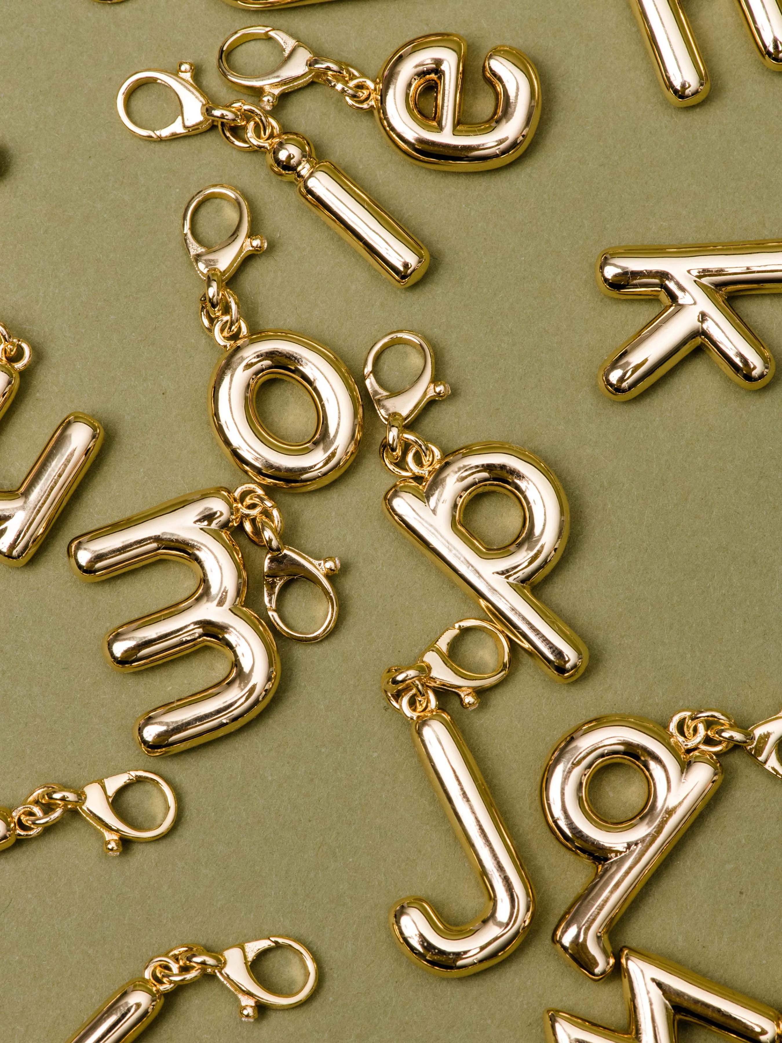 Bubble Letter Charm sold by Uncommon James product image thumbnail 5