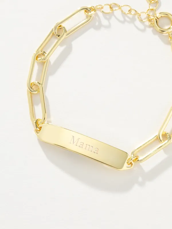 Mama Chain and Bar Bracelet made by Uncommon James