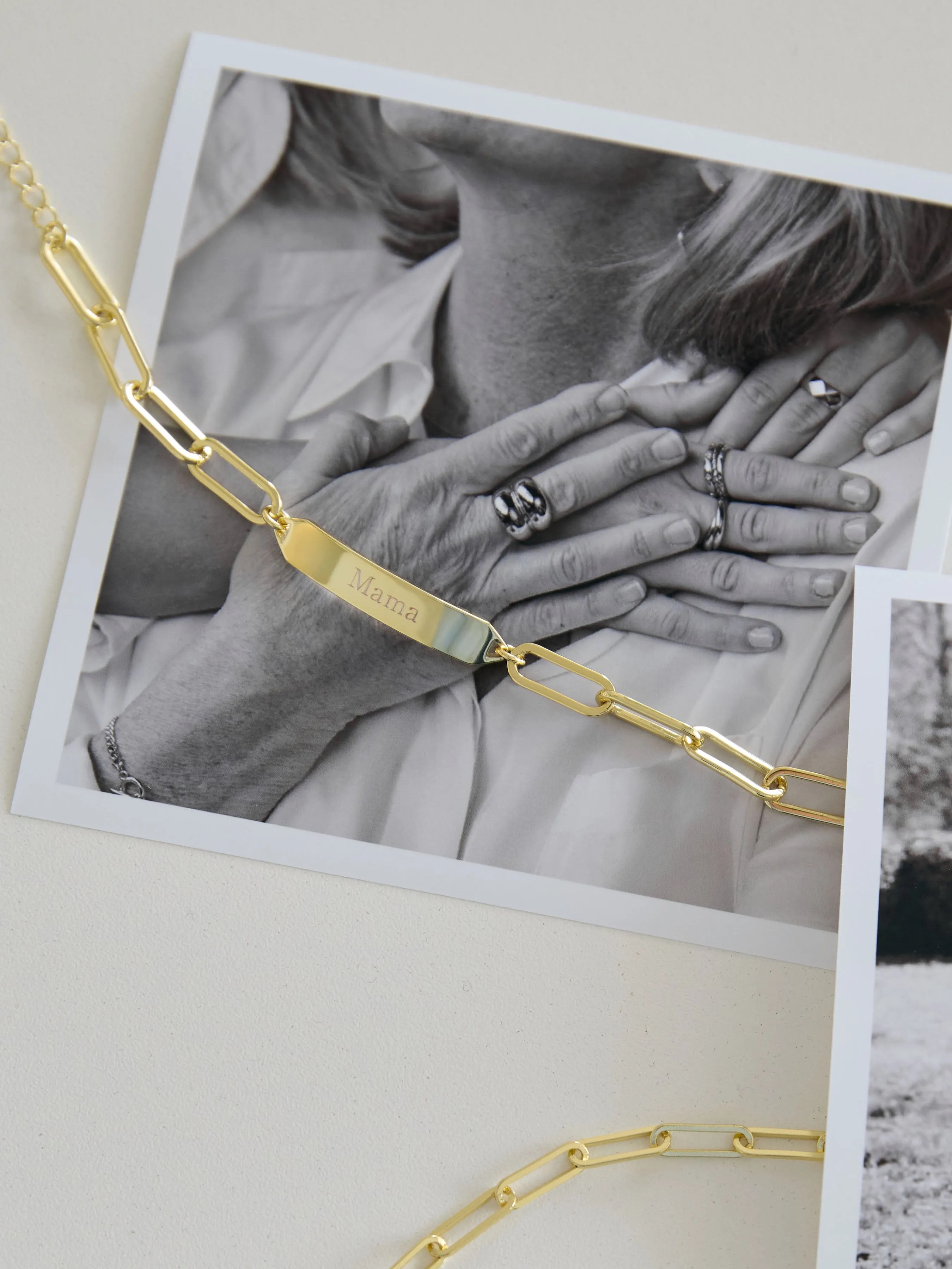 Mama Chain and Bar Bracelet sold by Uncommon James product image thumbnail 2