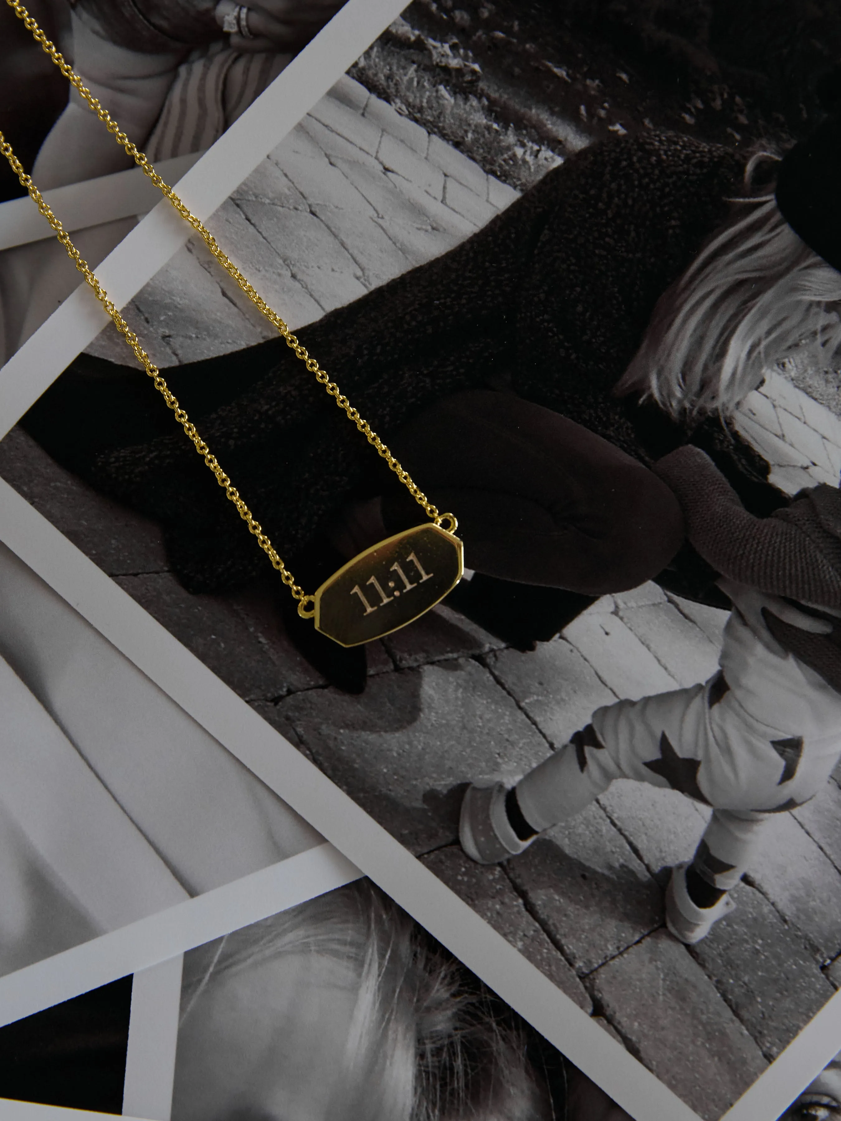 11:11 Angel Number Necklace sold by Uncommon James product image thumbnail 2