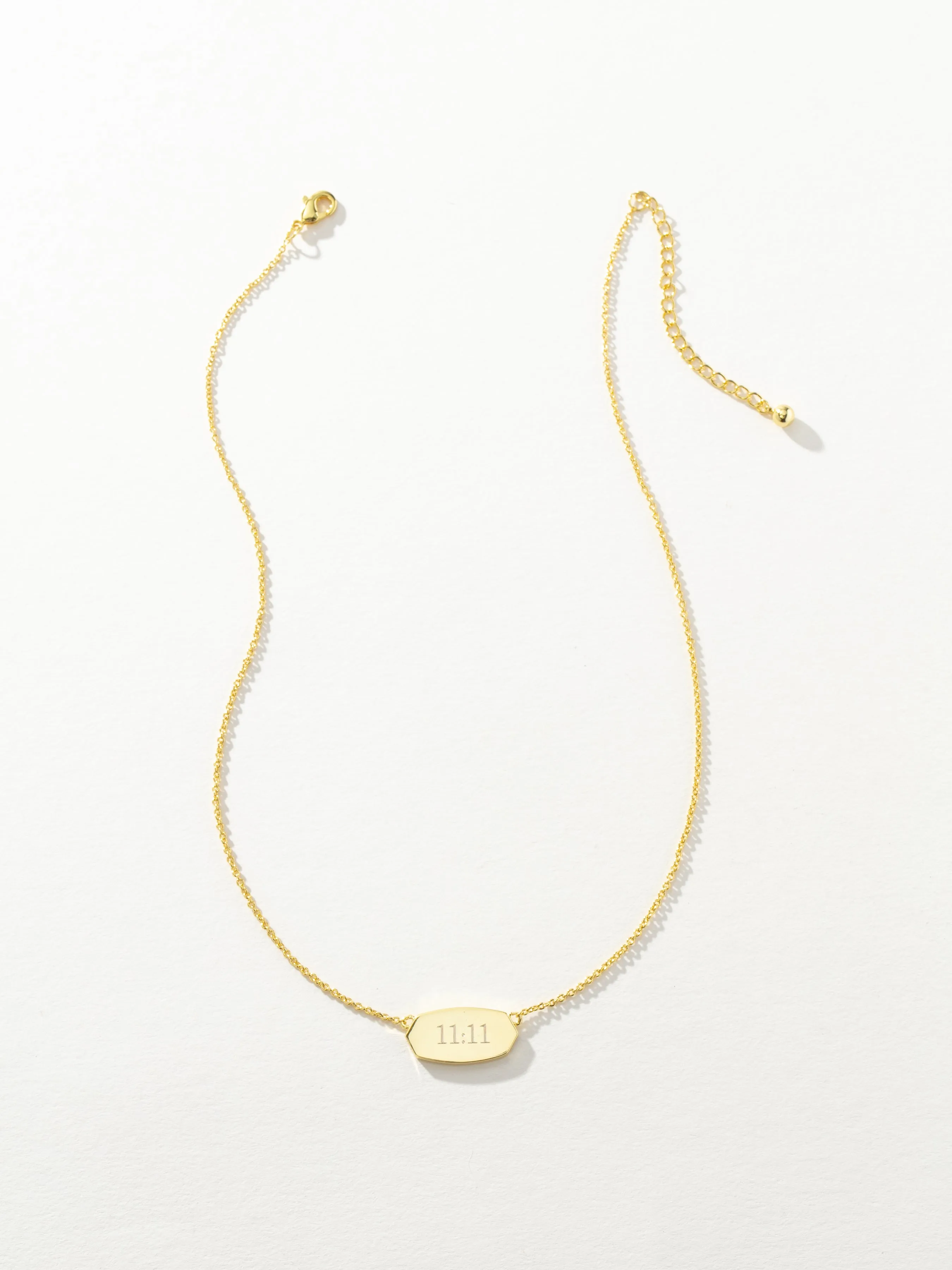11:11 Angel Number Necklace sold by Uncommon James product image thumbnail 3