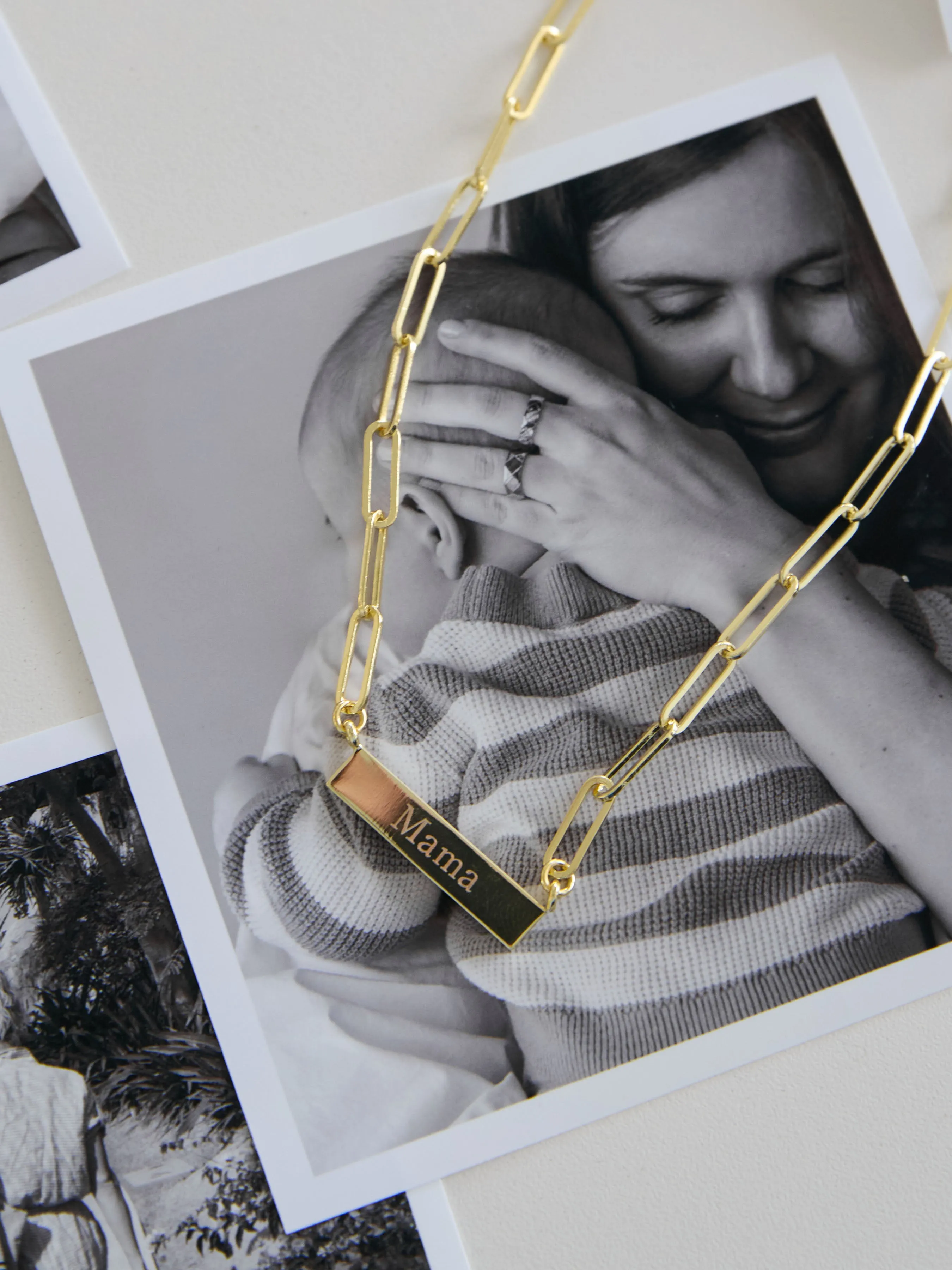 Mama Chain and Bar Necklace sold by Uncommon James product image thumbnail 2