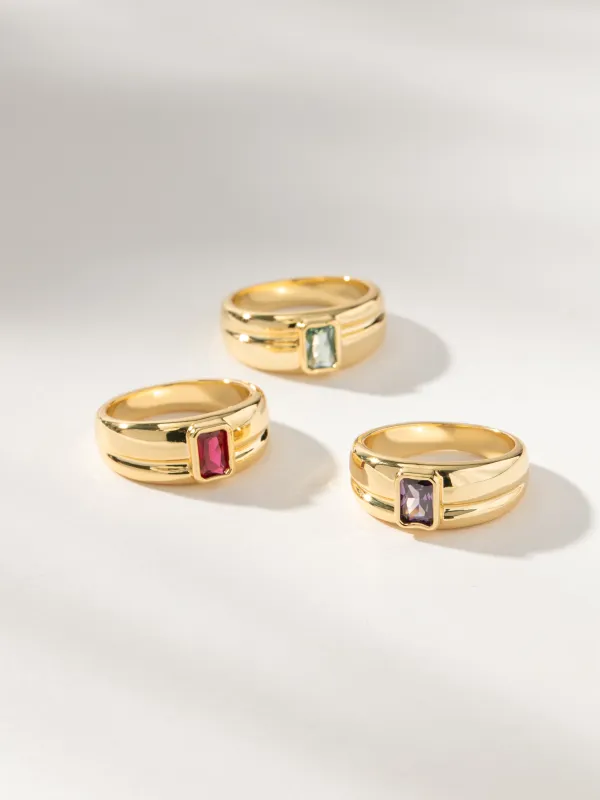 Birthstone Ring made by Uncommon James