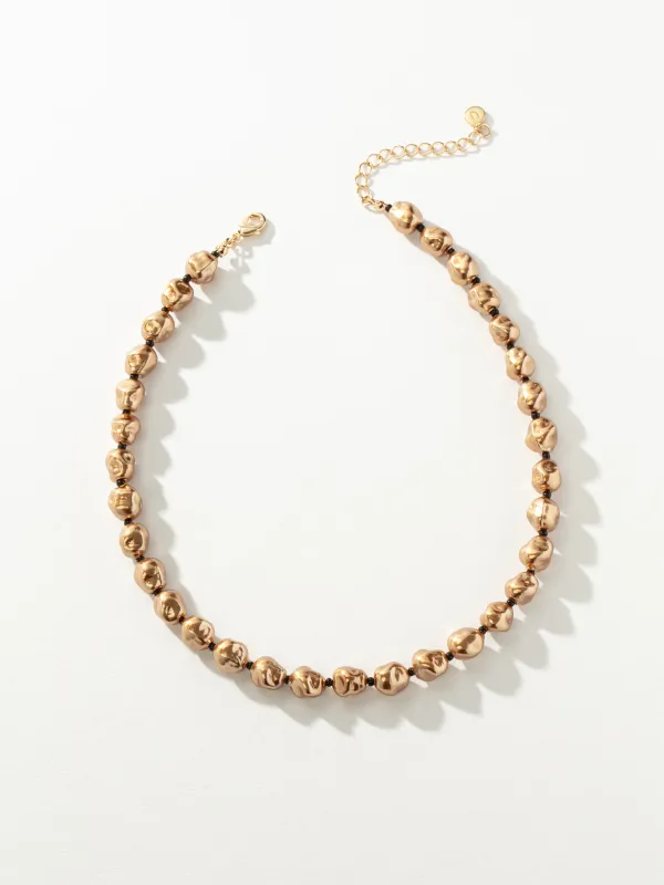 Espresso Pearl Necklace made by Uncommon James
