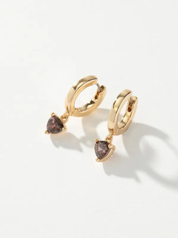 Haze Dangle Huggie Earrings made by Uncommon James
