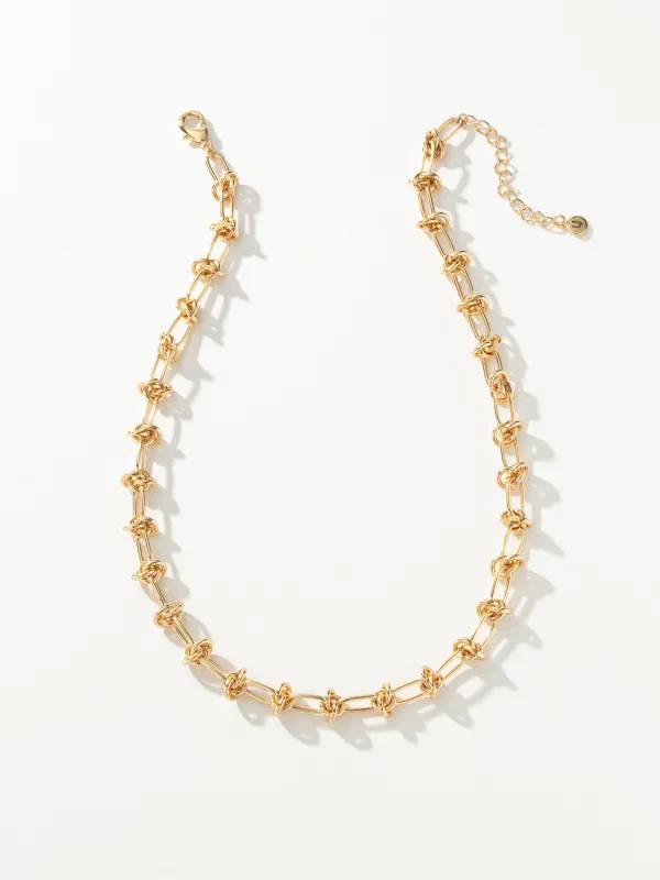 Marina Knotted Chain Necklace made by Uncommon James