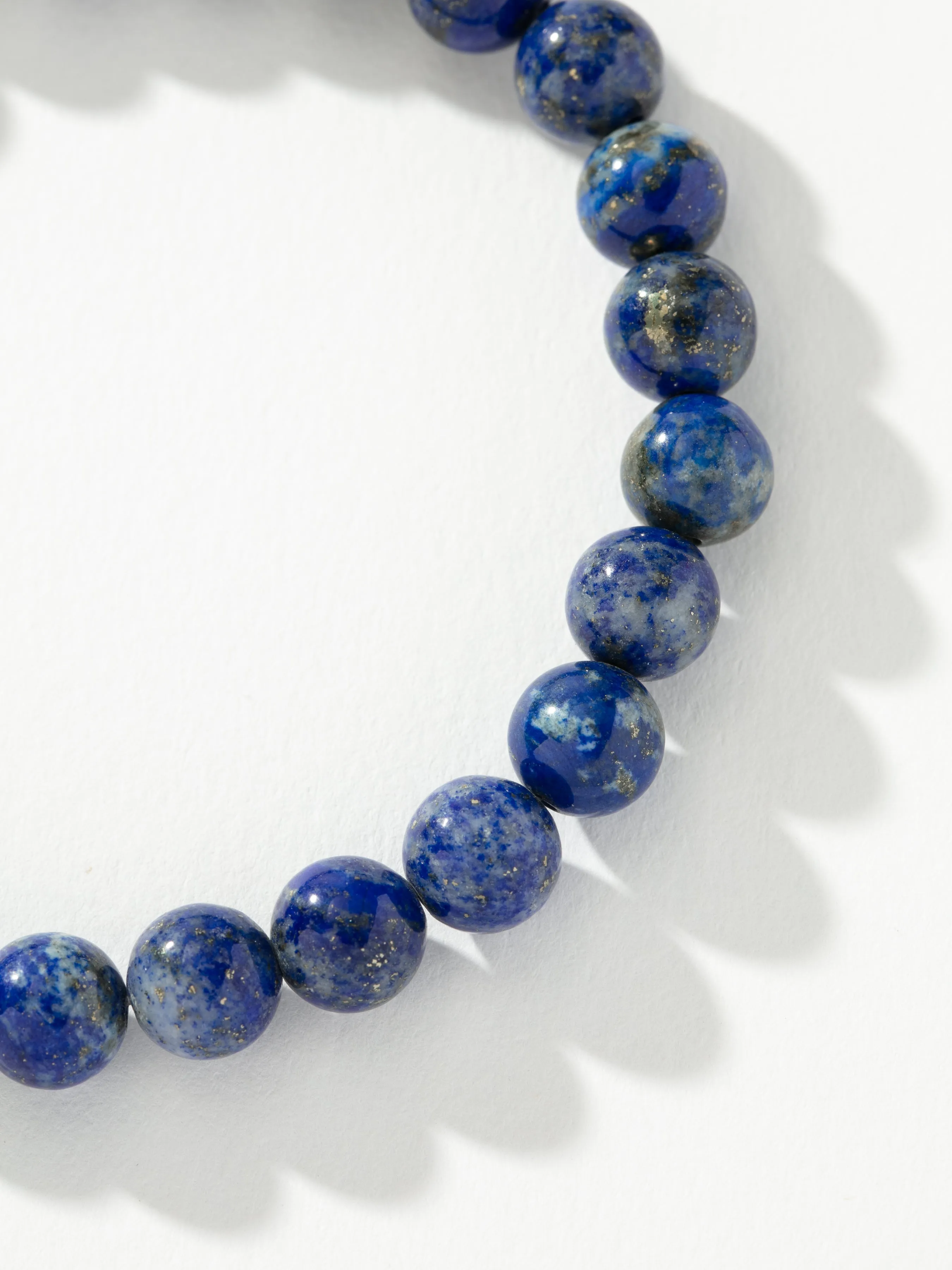Lapis Beaded Bracelet sold by Uncommon James product image thumbnail 4