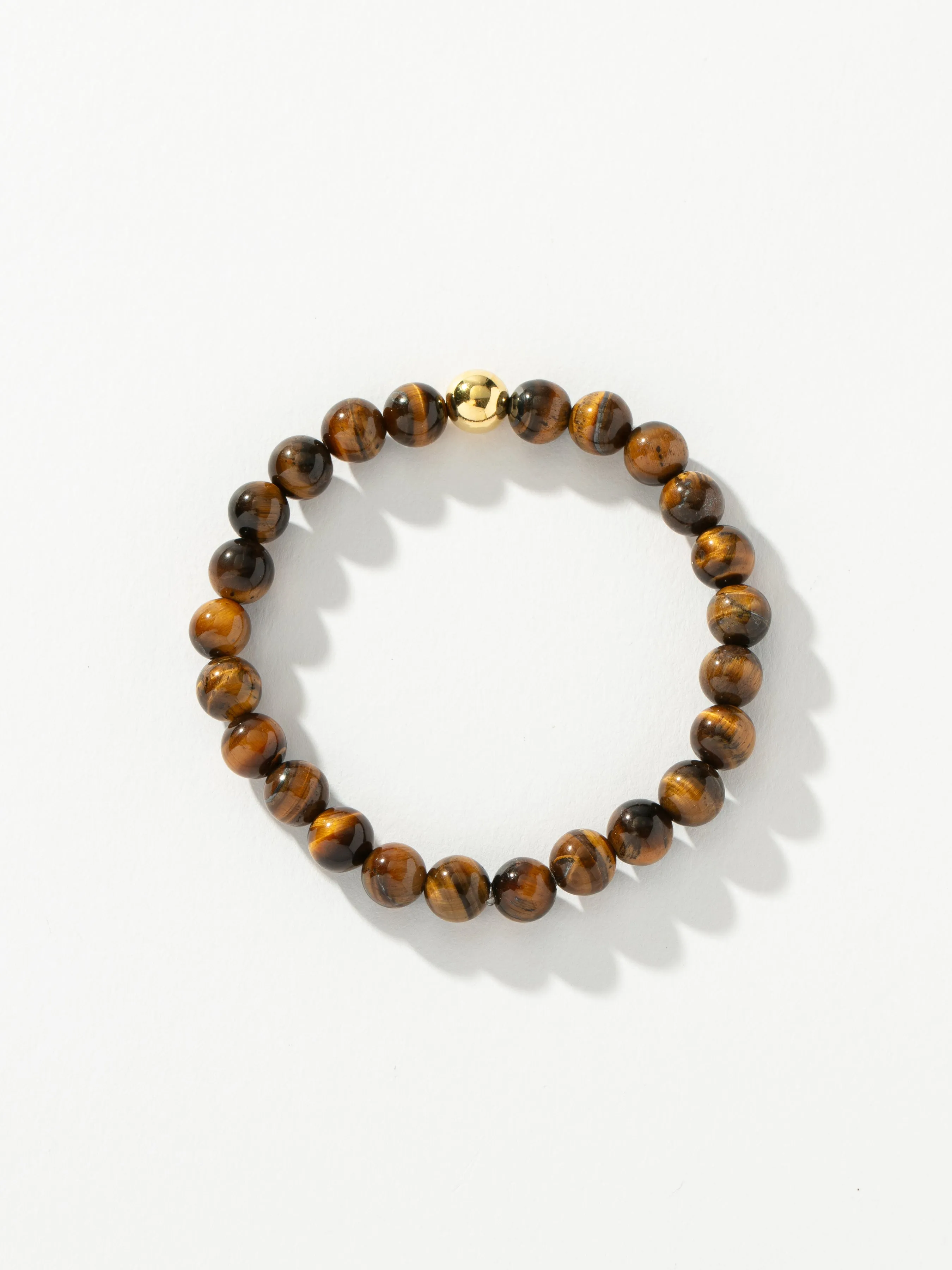 Tiger Eye Beaded Bracelet sold by Uncommon James product image thumbnail 2