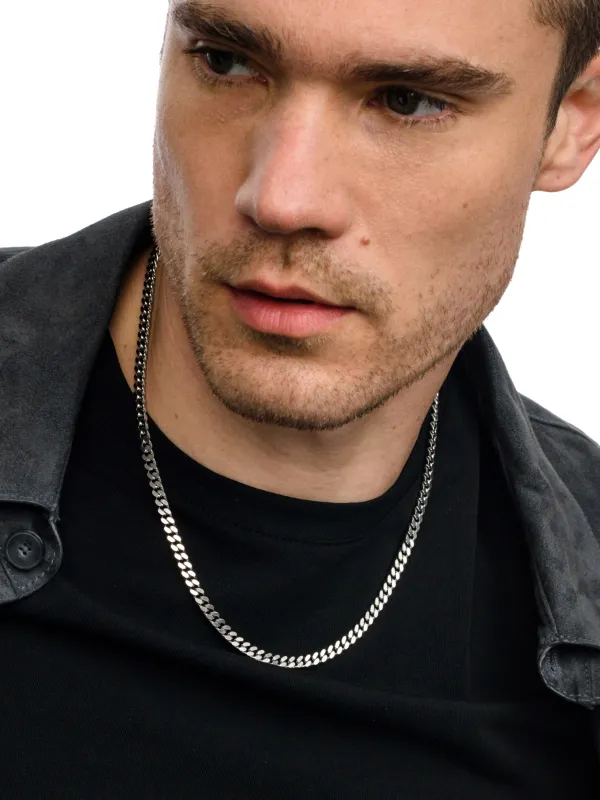 Men's Cuban Chain Necklace 5mm made by Uncommon James