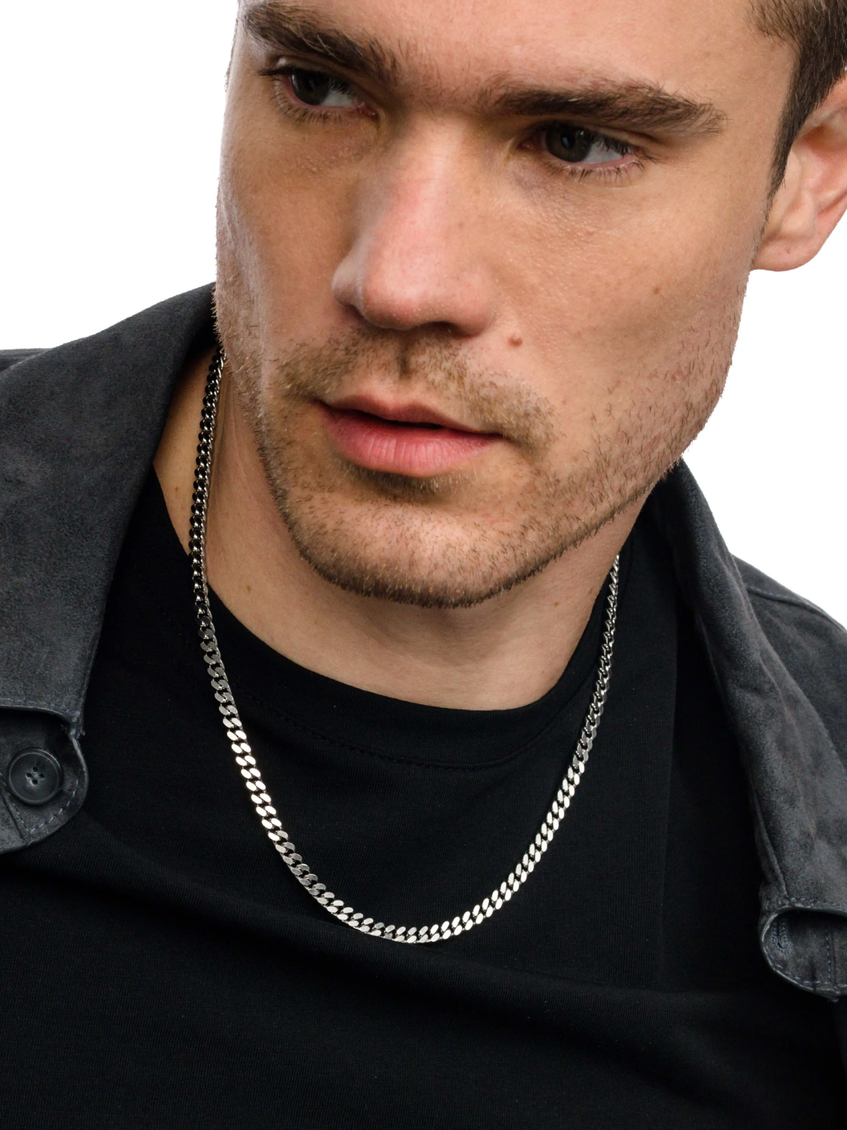 Men's Cuban Chain Necklace 5mm sold by Uncommon James