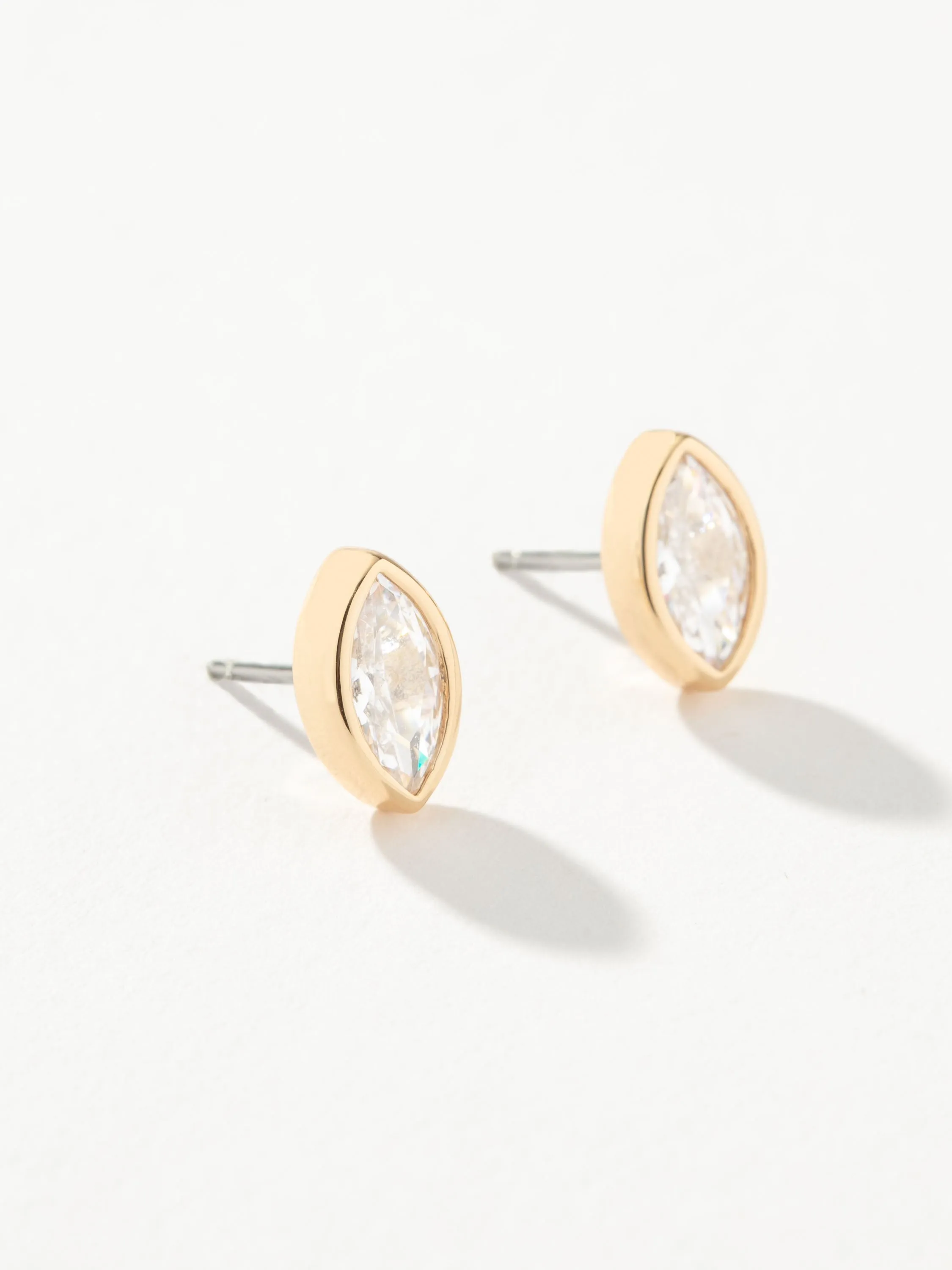 Marquise Stud Earrings sold by Uncommon James product image thumbnail 2