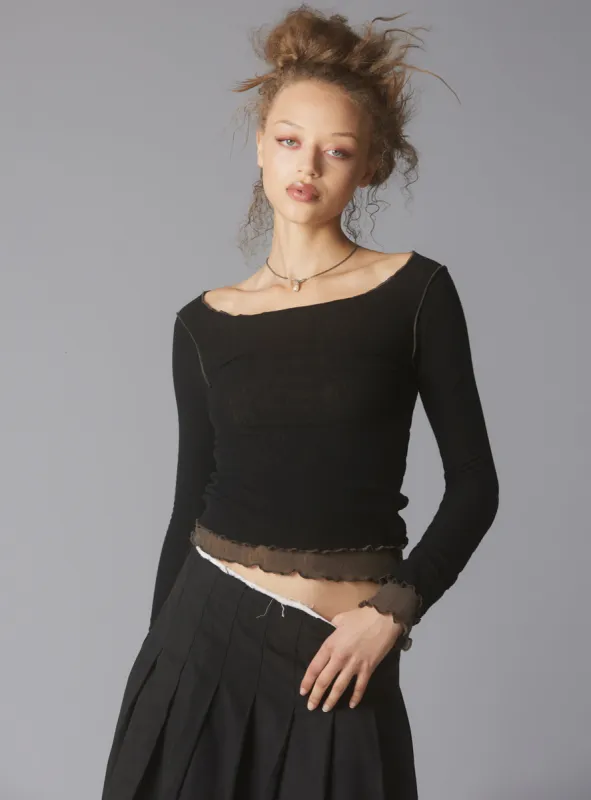 Plie Top sold by UNIF